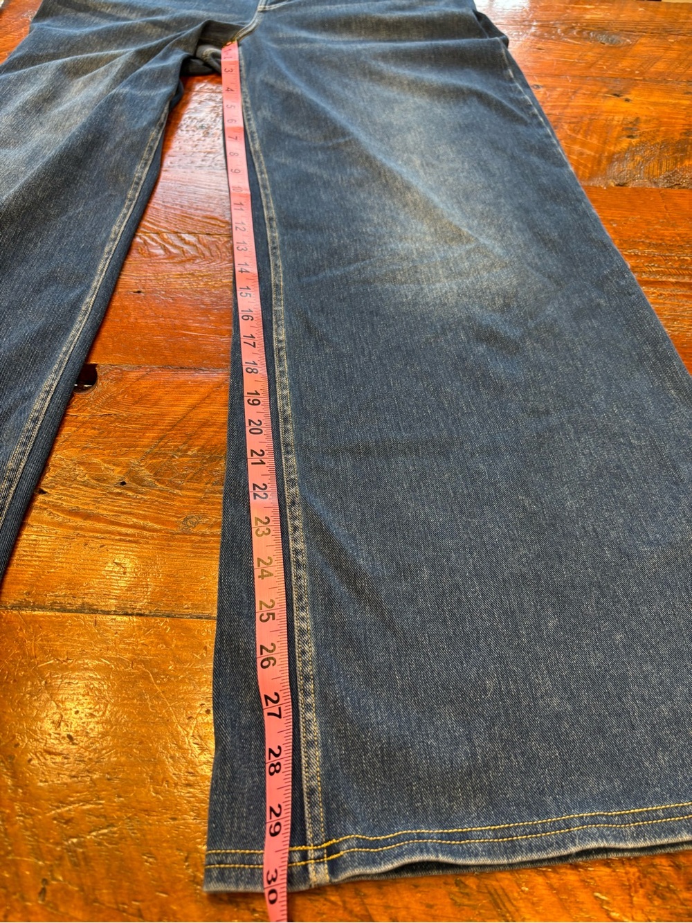 3 Pairs Halara Flex Denim Washed Casual Jeans, washed blue, washed black, black - Picture 5 of 9